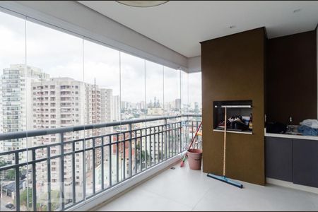 Varanda de apartamento à venda com 2 quartos, 96m² em Baeta Neves, São Bernardo do Campo