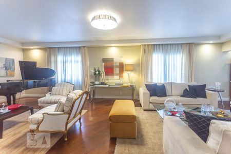 Sala de estar 1 de apartamento para alugar com 5 quartos, 460m² em Centro, São Bernardo do Campo