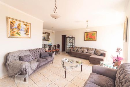 Sala  de apartamento à venda com 3 quartos, 133m² em Parque das Nações, Santo André