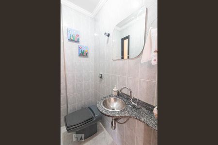 Lavabo de apartamento à venda com 3 quartos, 133m² em Parque das Nações, Santo André