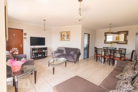 Sala  de apartamento à venda com 3 quartos, 133m² em Parque das Nações, Santo André