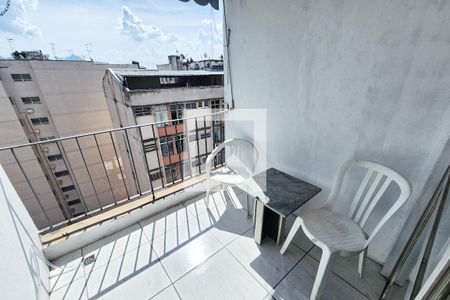 Varanda de apartamento para alugar com 1 quarto, 54m² em Centro, Rio de Janeiro