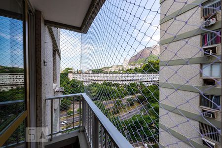 Varanda da Sala de apartamento para alugar com 2 quartos, 72m² em Gávea, Rio de Janeiro