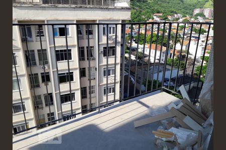 Varanda de apartamento à venda com 3 quartos, 86m² em Rocha, Rio de Janeiro