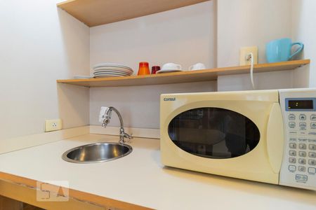 Apartamento à venda com 30m², 1 quarto e 1 vagaCozinha - Microondas