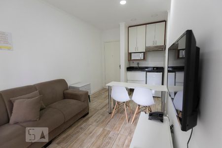 Sala de apartamento para alugar com 1 quarto, 52m² em Moema, São Paulo