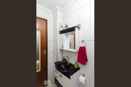 Banheiro de apartamento à venda com 1 quarto, 42m² em Taboão, São Bernardo do Campo