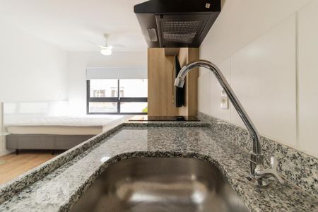 Studio para alugar com 24m², 1 quarto e sem vagaCozinha - Pia
