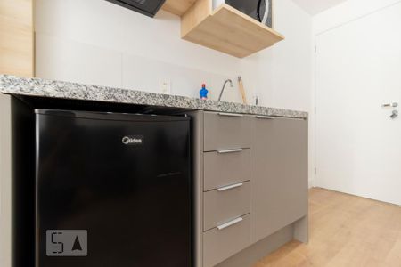 Studio para alugar com 24m², 1 quarto e sem vagaCozinha - Frigobar