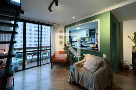 Sala de apartamento para alugar com 1 quarto, 70m² em Planalto Paulista, São Paulo