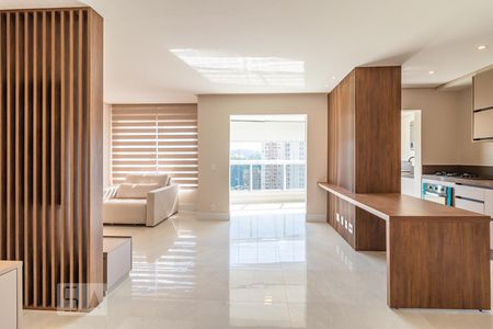 Sala de apartamento para alugar com 1 quarto, 67m² em Empresarial 18 do Forte, Barueri