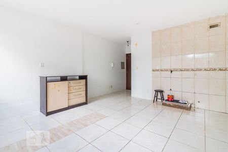 Sala/Cozinha de kitnet/studio à venda com 1 quarto, 32m² em Centro Histórico, Porto Alegre