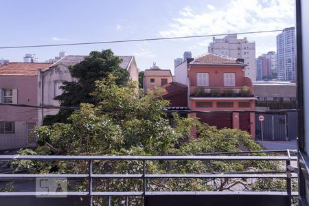 Varanda Quarto de apartamento para alugar com 1 quarto, 50m² em Perdizes, São Paulo