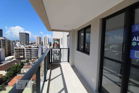 Varanda da Sala de apartamento para alugar com 2 quartos, 66m² em Tijuca, Rio de Janeiro