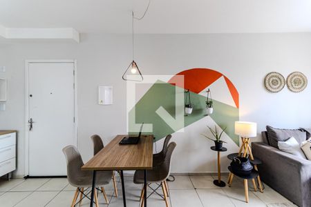 Sala de apartamento para alugar com 1 quarto, 45m² em Campos Elíseos, São Paulo