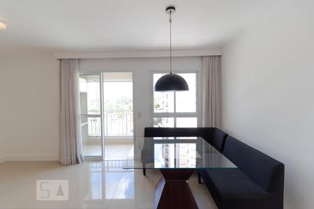 Sala de Tv e Sala de Jantar de apartamento para alugar com 2 quartos, 70m² em Mansões Santo Antônio, Campinas