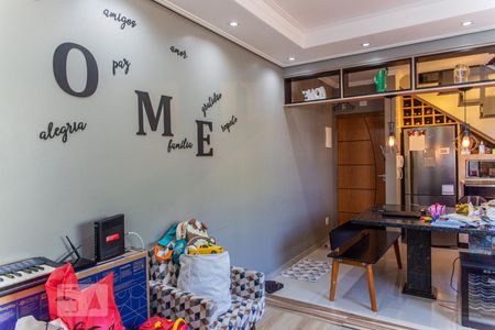 Sala de apartamento à venda com 3 quartos, 106m² em Vila Marina, Santo André