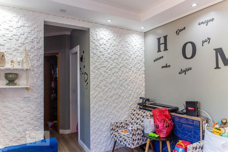 Sala de apartamento à venda com 3 quartos, 106m² em Vila Marina, Santo André