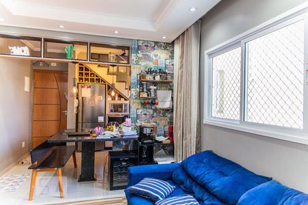 Sala de apartamento à venda com 3 quartos, 106m² em Vila Marina, Santo André