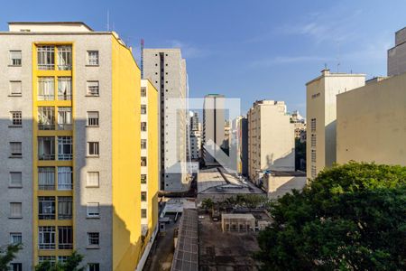 Vista do Studio de kitnet/studio para alugar com 1 quarto, 28m² em Vila Buarque, São Paulo