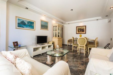 Sala de apartamento para alugar com 3 quartos, 116m² em José Menino, Santos