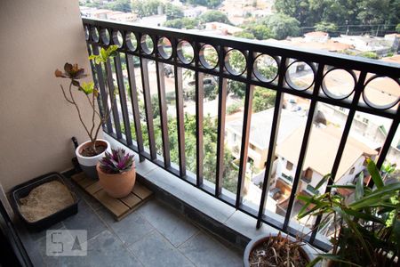 Varanda da Sala de apartamento à venda com 2 quartos, 60m² em Jardim Bonfiglioli, São Paulo