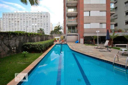 Área comum - Piscina de apartamento para alugar com 1 quarto, 45m² em Bela Vista, São Paulo