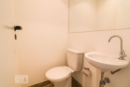 Lavabo de apartamento para alugar com 1 quarto, 45m² em Bela Vista, São Paulo