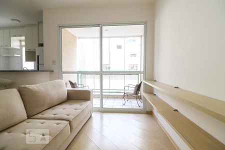 Sala/Cozinha de apartamento para alugar com 1 quarto, 45m² em Bela Vista, São Paulo