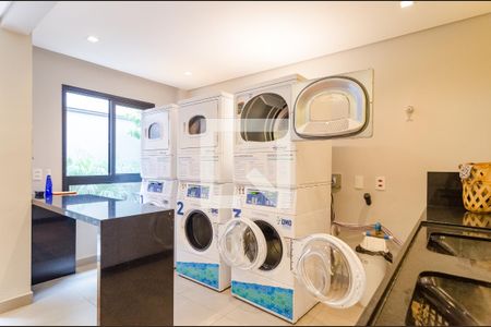 Studio para alugar com 25m², 1 quarto e sem vaga Studio para alugar com 25m², 1 quarto e sem vagaLavanderia