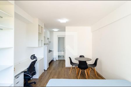 Studio para alugar com 25m², 1 quarto e sem vaga Studio para alugar com 25m², 1 quarto e sem vagaQuarto