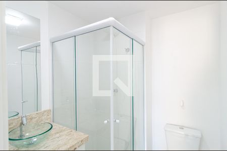 Studio para alugar com 25m², 1 quarto e sem vaga Studio para alugar com 25m², 1 quarto e sem vagaBanheiro Social