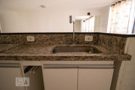 Cozinha de apartamento à venda com 1 quarto, 57m² em Sul (águas Claras), Brasília