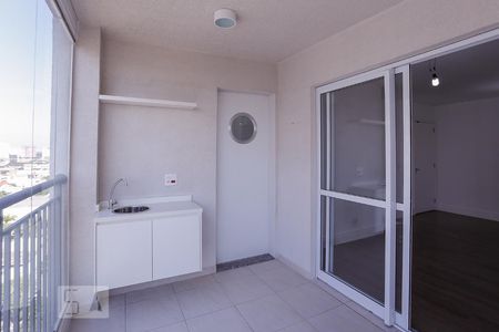 Varanda Sala de apartamento à venda com 1 quarto, 60m² em Vila Anastácio, São Paulo
