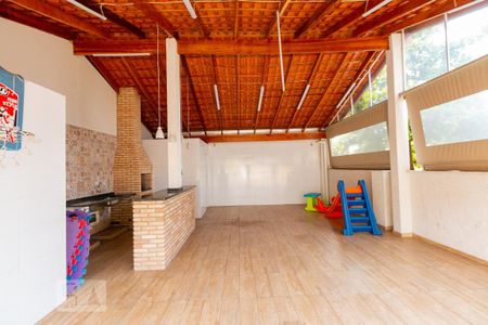 Área comum - churrasqueira de casa de condomínio à venda com 2 quartos, 72m² em Vila Ré, São Paulo