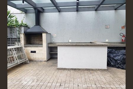 Apartamento para alugar com 28m², 1 quarto e 1 vaga Apartamento para alugar com 28m², 1 quarto e 1 vagaÁrea comum - Churrasqueira