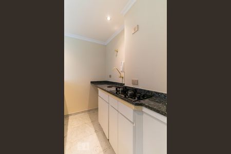 Cozinha de apartamento à venda com 1 quarto, 35m² em Jardim Paulista, São Paulo