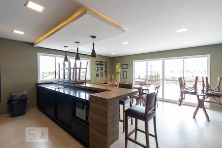 Apartamento para alugar com 32m², 1 quarto e 1 vagaSaão de festas