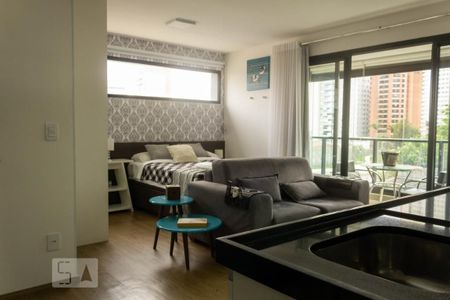 Studio para alugar com 38m², 1 quarto e 1 vagaDormitório