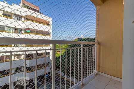 Varanda da Sala de apartamento para alugar com 2 quartos, 53m² em Freguesia (jacarepaguá), Rio de Janeiro