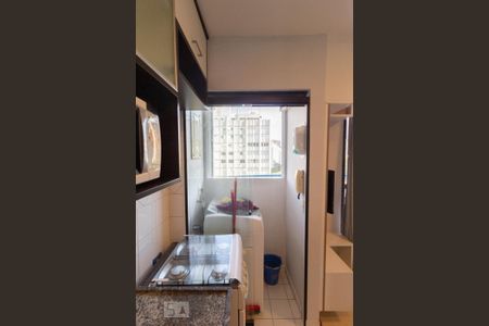 Cozinha de apartamento para alugar com 1 quarto, 35m² em Jardim Paulista, São Paulo
