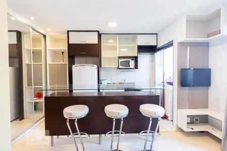 Apartamento para alugar com 35m², 1 quarto e 1 vaga Apartamento para alugar com 35m², 1 quarto e 1 vagaSala