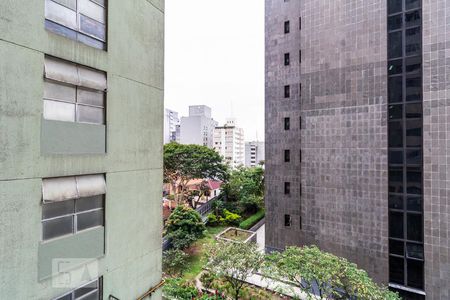 Vista da sala de apartamento para alugar com 4 quartos, 90m² em Consolação, São Paulo