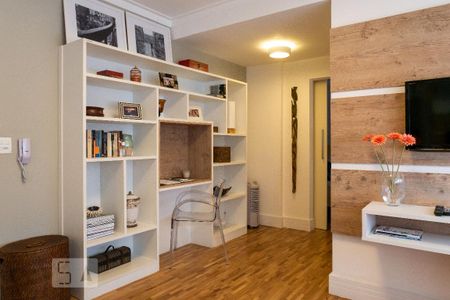 Sala de apartamento para alugar com 1 quarto, 47m² em Santa Cecilia, São Paulo