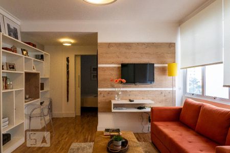 Sala de apartamento para alugar com 1 quarto, 47m² em Santa Cecilia, São Paulo