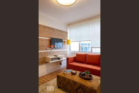 Sala de apartamento para alugar com 1 quarto, 47m² em Santa Cecilia, São Paulo