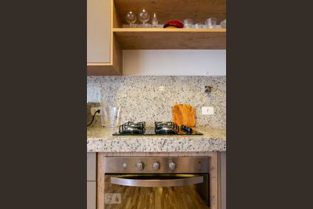 Cozinha de apartamento para alugar com 1 quarto, 47m² em Santa Cecilia, São Paulo