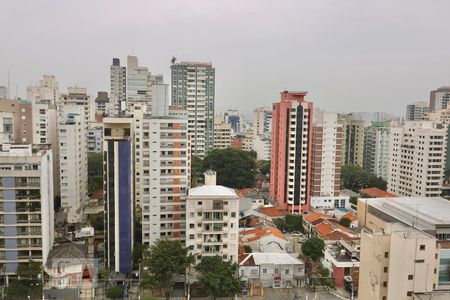 Quarto - Vista de apartamento à venda com 1 quarto, 37m² em Santa Cecília, São Paulo