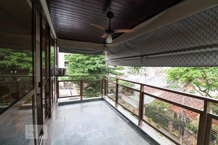 Varanda da Sala de apartamento à venda com 3 quartos, 178m² em Grajaú, Rio de Janeiro