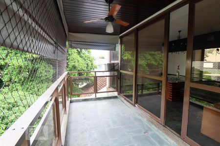 Varanda da Sala de apartamento à venda com 3 quartos, 178m² em Grajaú, Rio de Janeiro